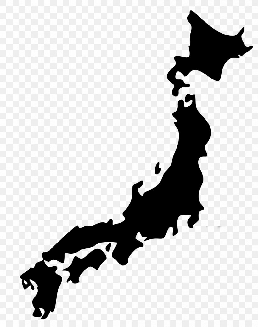 Japan Vector Map, PNG, 958x1217px, Japan, Black, Black And White, Country, Depositphotos Download Free