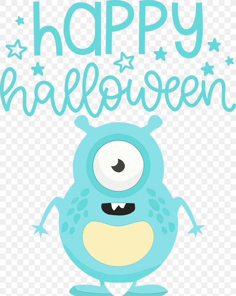 Meter Logo Cartoon Green M, PNG, 2393x3000px, Happy Halloween, Cartoon, Green, Happiness, Line Download Free