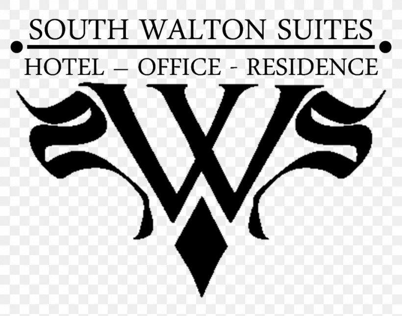 Logo South Walton Suites Brand Font, PNG, 954x750px, Logo, Black, Black And White, Black M, Brand Download Free