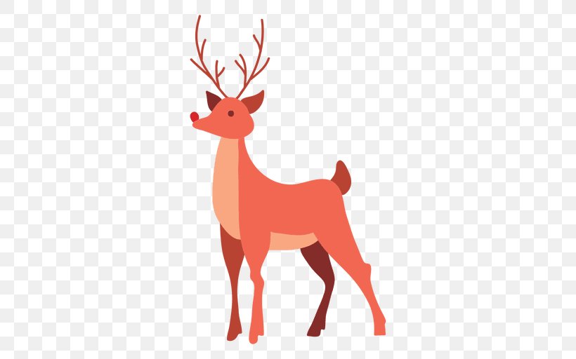 Reindeer Vector Graphics Clip Art, PNG, 512x512px, Reindeer, Animal Figure, Antler, Christmas Day, Deer Download Free