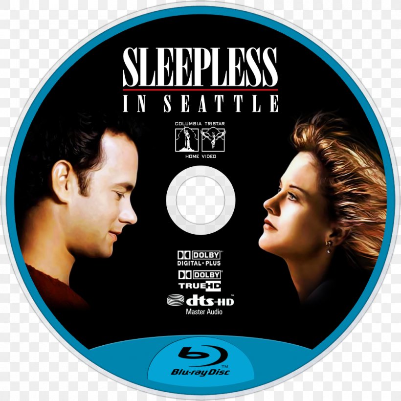 Sleepless In Seattle Compact Disc TriStar Pictures Columbia Pictures, PNG, 1000x1000px, Sleepless In Seattle, Brand, Columbia Pictures, Compact Disc, Data Storage Device Download Free