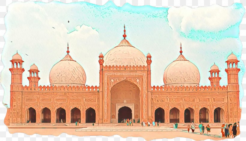 Building Cartoon, PNG, 1413x814px, Badshahi Mosque, Arch, Architecture, Building, Byzantine Architecture Download Free