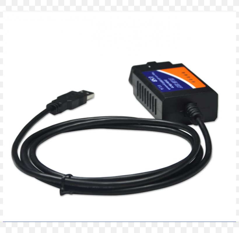 Electrical Cable Battery Charger ELM327 On-board Diagnostics OBD-II PIDs, PNG, 800x800px, Electrical Cable, Ac Adapter, Battery Charger, Cable, Computer Hardware Download Free