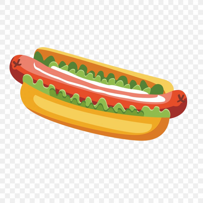 Hot Dog Sausage Hamburger Fast Food, PNG, 2917x2917px, Hot Dog, Bread, Dog, Fast Food, Finger Food Download Free