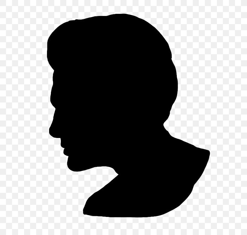 Silhouette Female Clip Art, PNG, 618x780px, Silhouette, Black And White, Face, Female, Forehead Download Free