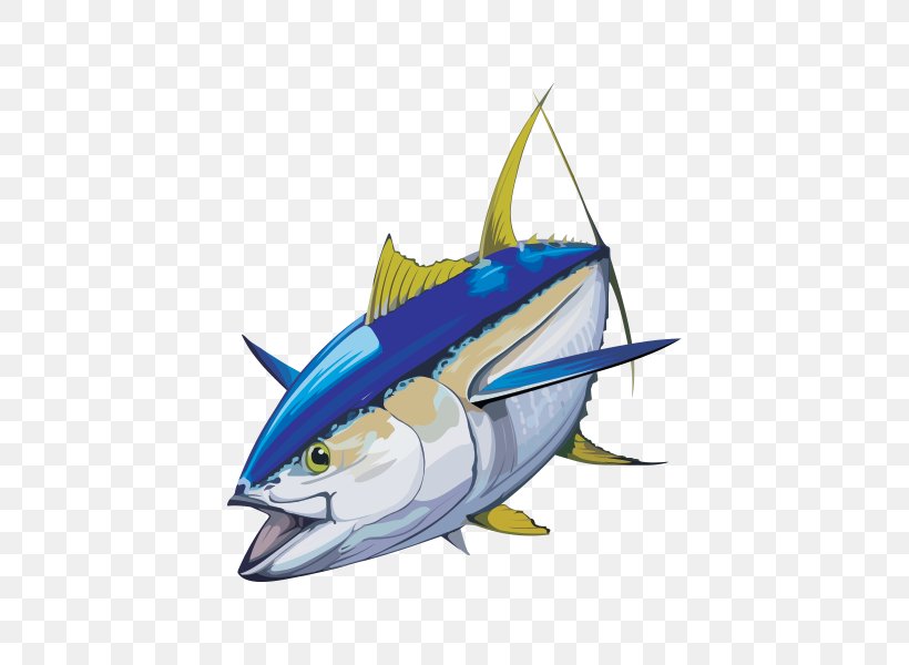Swordfish Yellowfin Tuna Decal Atlantic Bluefin Tuna Sticker, PNG, 600x600px, Watercolor, Cartoon, Flower, Frame, Heart Download Free