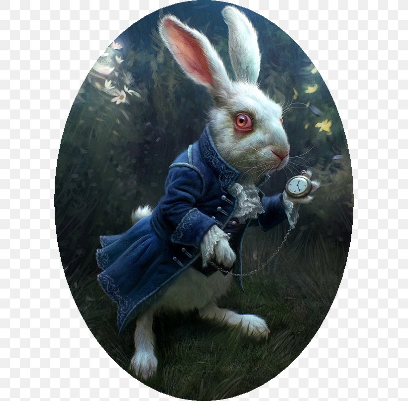 White Rabbit March Hare Alice's Adventures In Wonderland Knave Of Hearts, PNG, 602x806px, White Rabbit, Alice, Alice In Wonderland, Alice Through The Looking Glass, Art Download Free