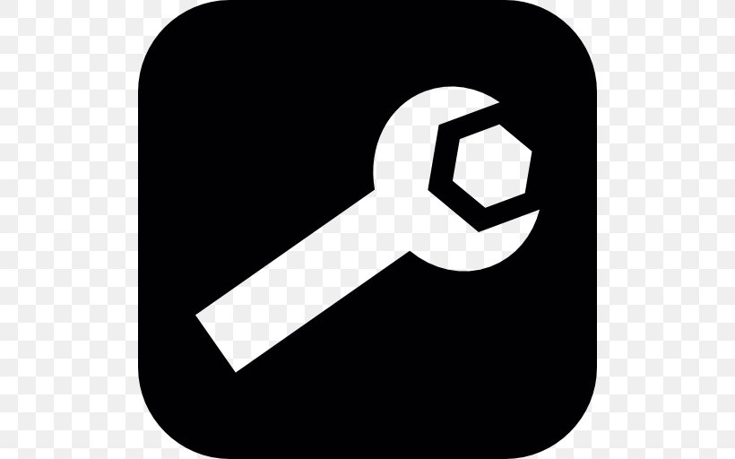 Adjustable Spanner Spanners Key Tool, PNG, 512x512px, Adjustable Spanner, Area, Black And White, Brand, Home Appliance Download Free