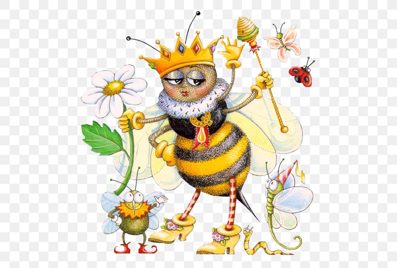 BeeHoney Honey Bee Beehive Cartoon, PNG, 549x554px, Bee, Art, Arthropod, Beehive, Cartoon Download Free