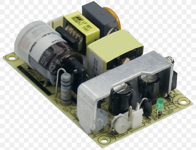 Power Converters MEAN WELL Enterprises Co., Ltd. Electronics Switched-mode Power Supply Electronic Component, PNG, 1304x1004px, Power Converters, Computer Component, Datasheet, Digikey, Direct Current Download Free