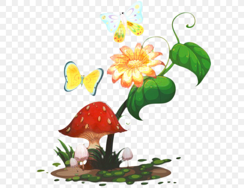 Vector Graphics Royalty-free Mushroom Stock Illustration, PNG, 599x632px, Royaltyfree, Botany, Cartoon, Drawing, Flower Download Free