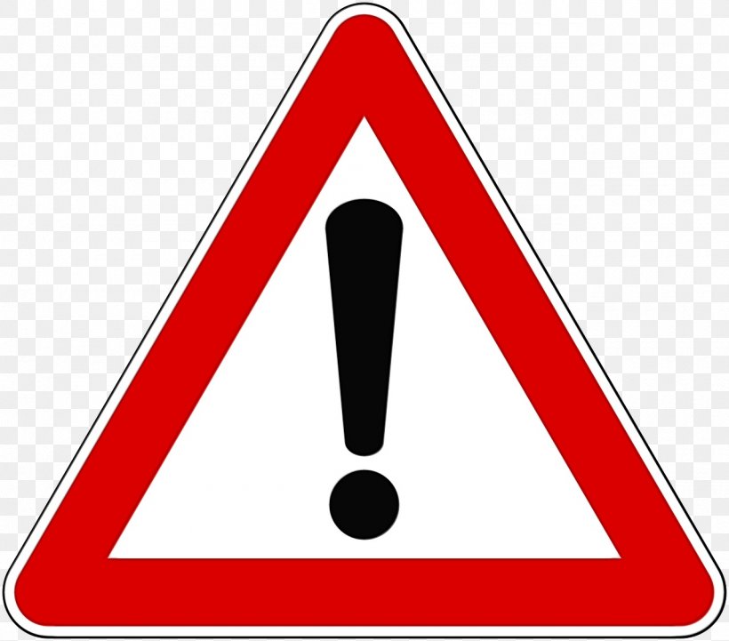 Warning Sign Clip Art Triangle Traffic Sign, PNG, 1280x1126px, Warning Sign, Area, Exclamation Mark, Parallel, Road Download Free
