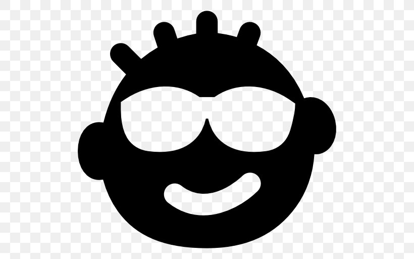 Clip Art, PNG, 512x512px, Smiley, Black, Black And White, Eyewear, Face Download Free