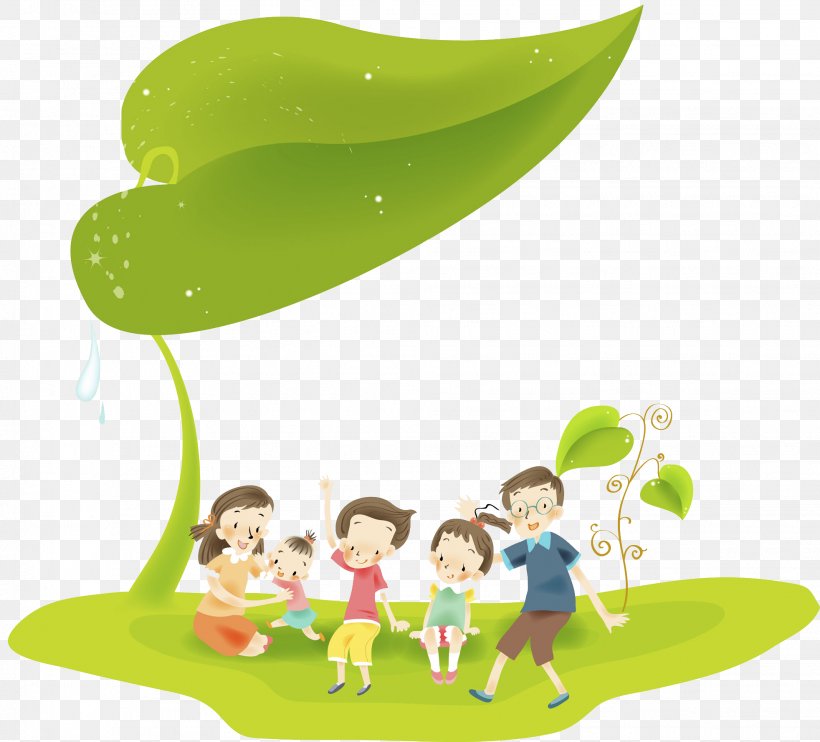 Designer Family Illustration, PNG, 1964x1778px, Designer, Family, Grass, Green, Leaf Download Free