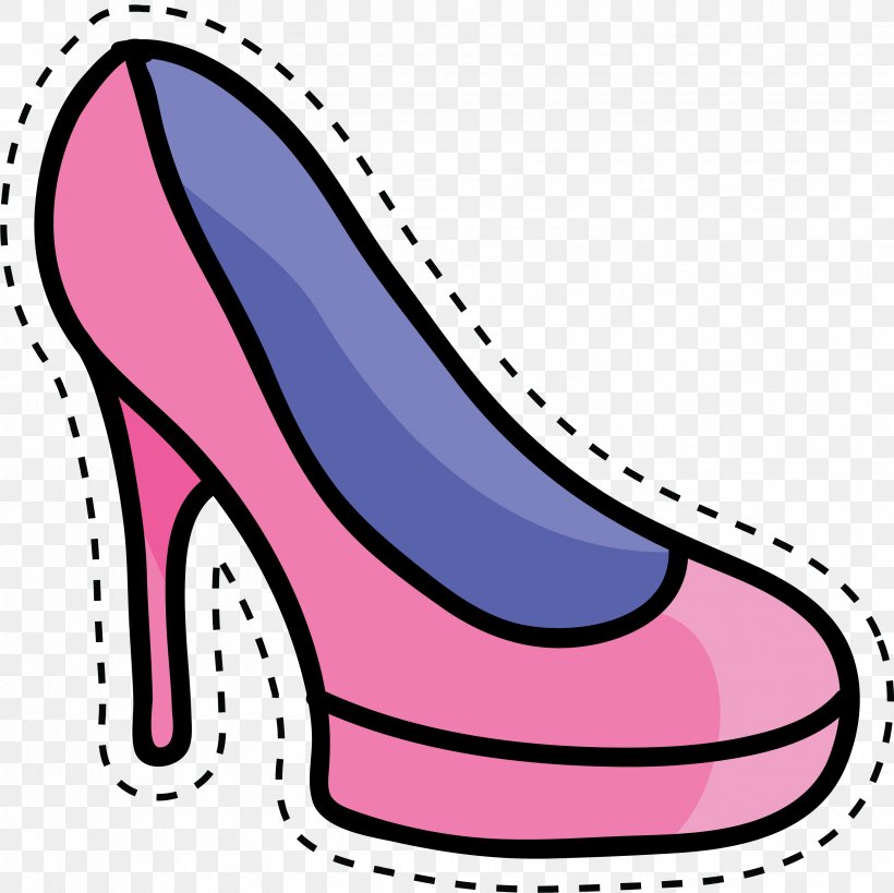 High-heeled Footwear Shoe Cartoon Clip Art, PNG, 3372x3369px, Highheeled Footwear, Absatz, Area, Artwork, Cartoon Download Free