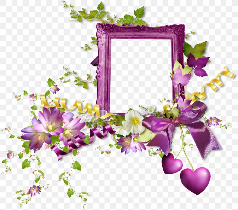 Picture Frames Cut Flowers Violet, PNG, 1224x1080px, Picture Frames, Blossom, Cut Flowers, Flora, Floral Design Download Free