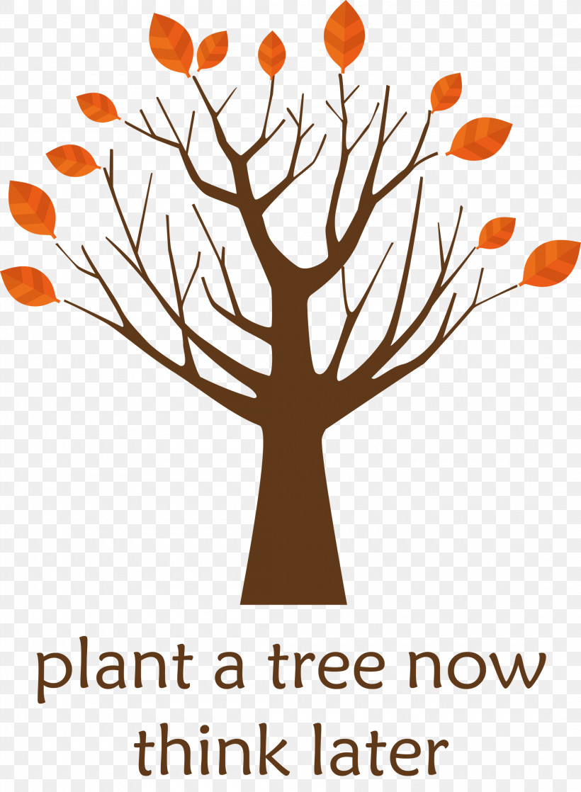 Plant A Tree Now Arbor Day Tree, PNG, 2200x3000px, Arbor Day, Broadleaved Tree, Floral Design, Happiness, Leaf Download Free