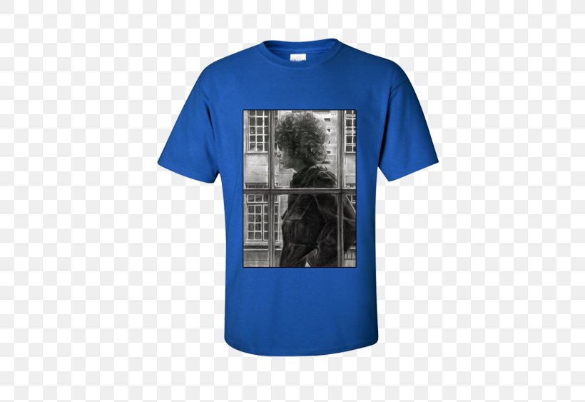 Printed T-shirt Hoodie Clothing, PNG, 450x563px, Tshirt, Active Shirt, Blue, Brand, Clothing Download Free