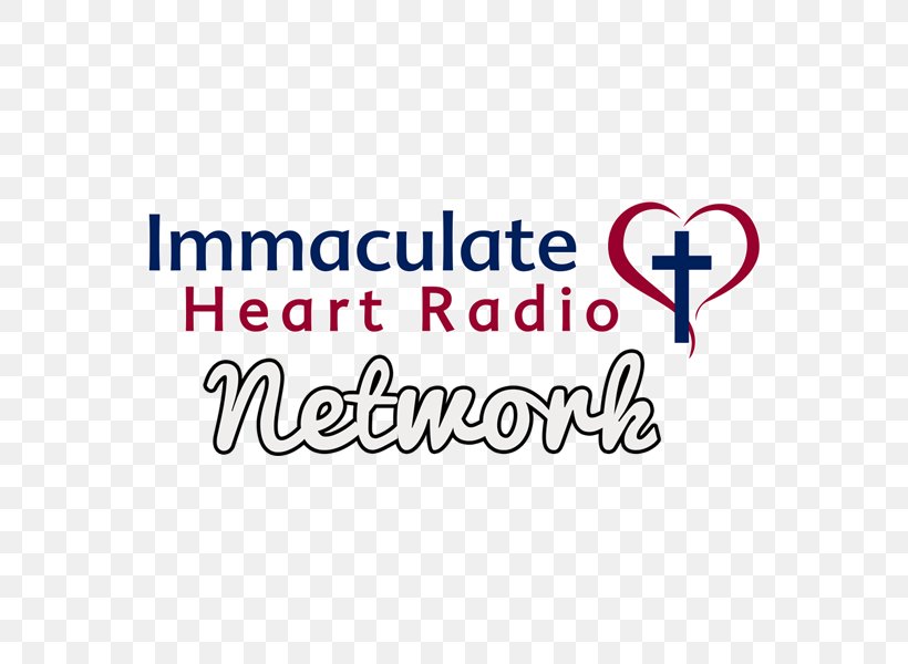Relevant Radio Immaculate Heart Radio IHeartRADIO Talk Radio Catholicism, PNG, 600x600px, Relevant Radio, Area, Blue, Brand, Catholicism Download Free