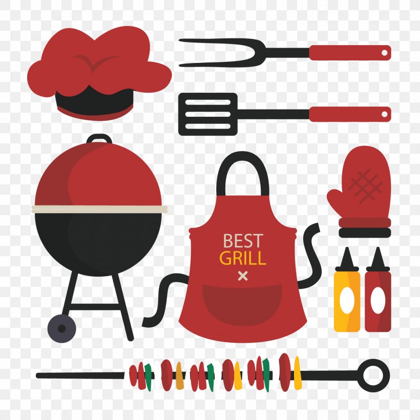 Barbecue Picnic Food Illustration, PNG, 1500x1500px, Barbecue, Baking, Brand, Flat Design, Food Download Free