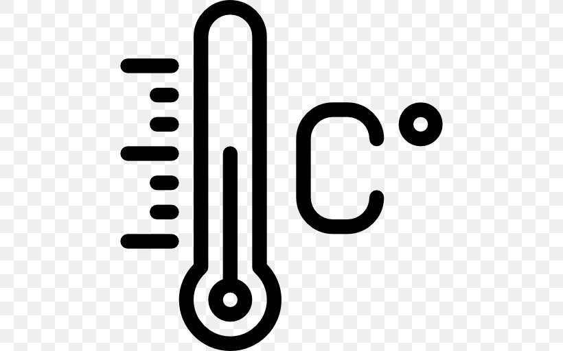 Celsius Temperature Thermometer Degree, PNG, 512x512px, Celsius, Black And White, Brand, Degree, Degree Symbol Download Free