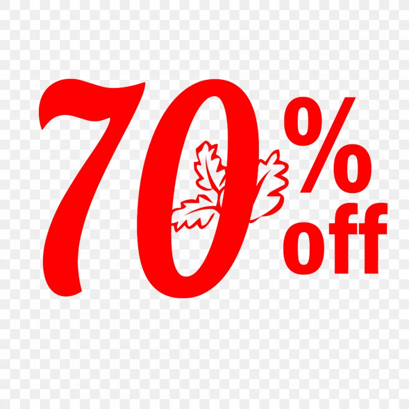 Thanksgiving Sale 70 Off Discount Png 1000x1000px Brand Area Logo Red Text Download Free