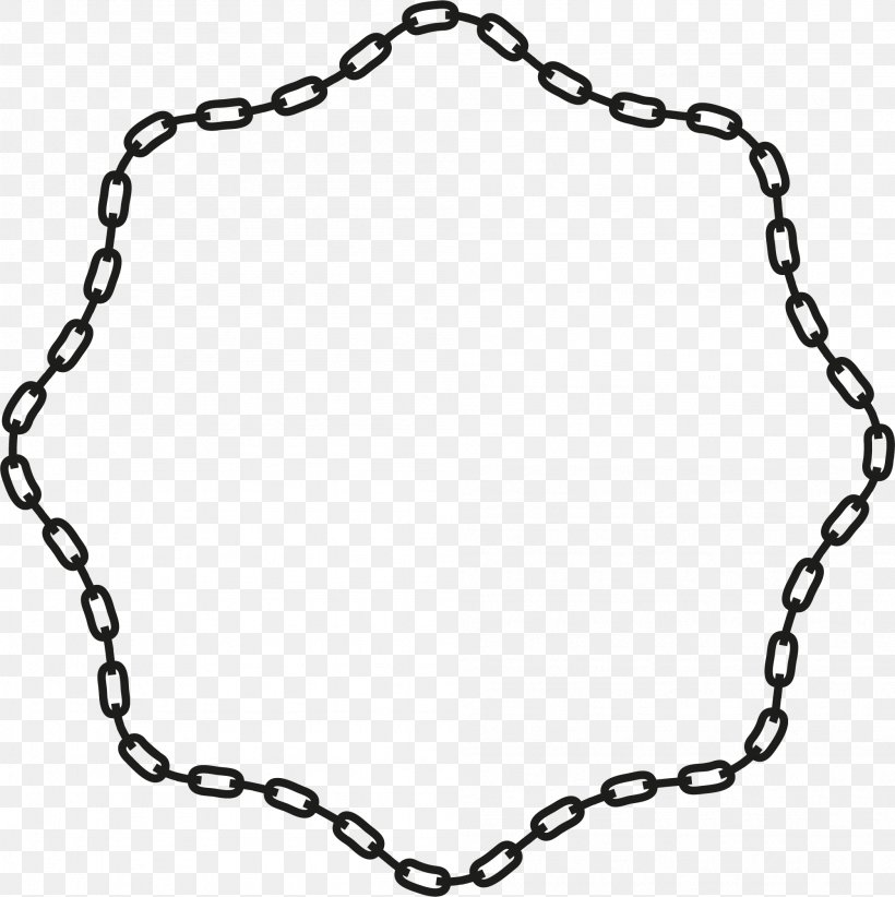 Chain Royalty-free Clip Art, PNG, 2001x2006px, Chain, Area, Black And White, Body Jewelry, Free Content Download Free