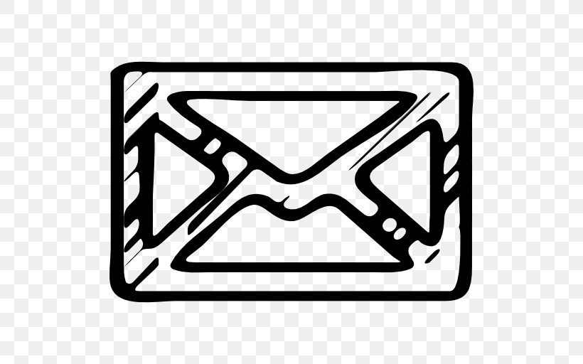 Email Internet Logo, PNG, 512x512px, Email, Area, Black And White, Brand, Envelope Download Free