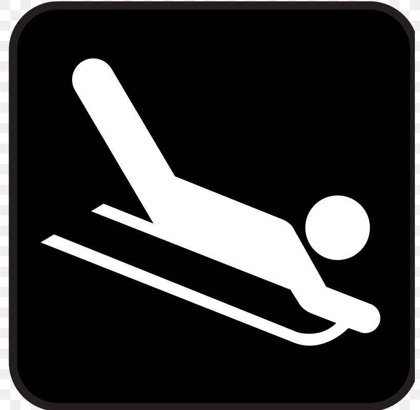 Sledding Clip Art, PNG, 800x800px, Sled, Black And White, Brand, Cartoon, Computer Download Free