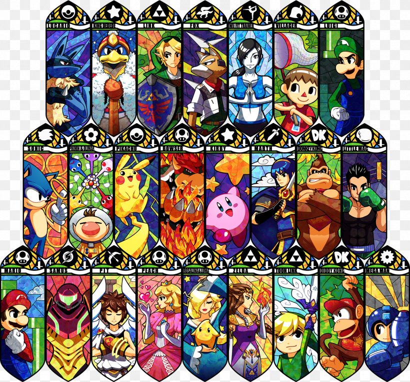 Super Smash Bros. For Nintendo 3DS And Wii U Super Smash Bros. Brawl Mario Bros., PNG, 1800x1675px, Super Smash Bros Brawl, Art, Game, Glass, Mario Bros Download Free