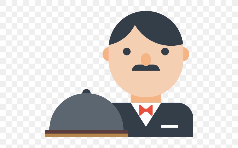 Waiter, PNG, 512x512px, Waiter, Cartoon, Catering, Facial Expression, Finger Download Free