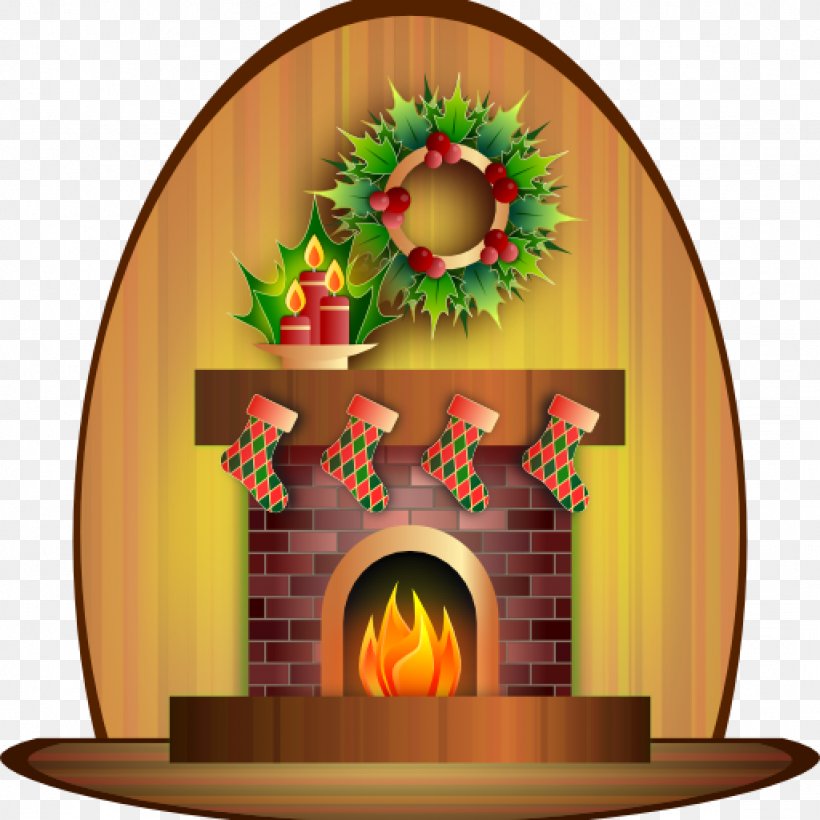 Clip Art Fireplace Openclipart Santa Claus Chimney, PNG, 1024x1024px, Fireplace, Chimney, Christmas Day, Christmas Decoration, Christmas Ornament Download Free