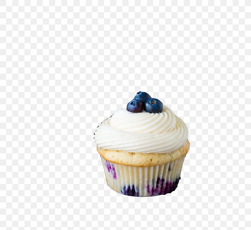Cupcake Icing Cream Petit Four Birthday Cake, PNG, 500x750px, Cupcake, Baking, Baking Cup, Birthday Cake, Blueberry Download Free