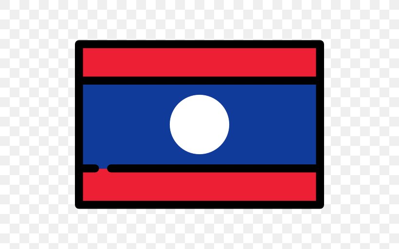 Flag Of Laos Flag Of Laos, PNG, 512x512px, Laos, Area, Flag, Flag Of Croatia, Flag Of Laos Download Free
