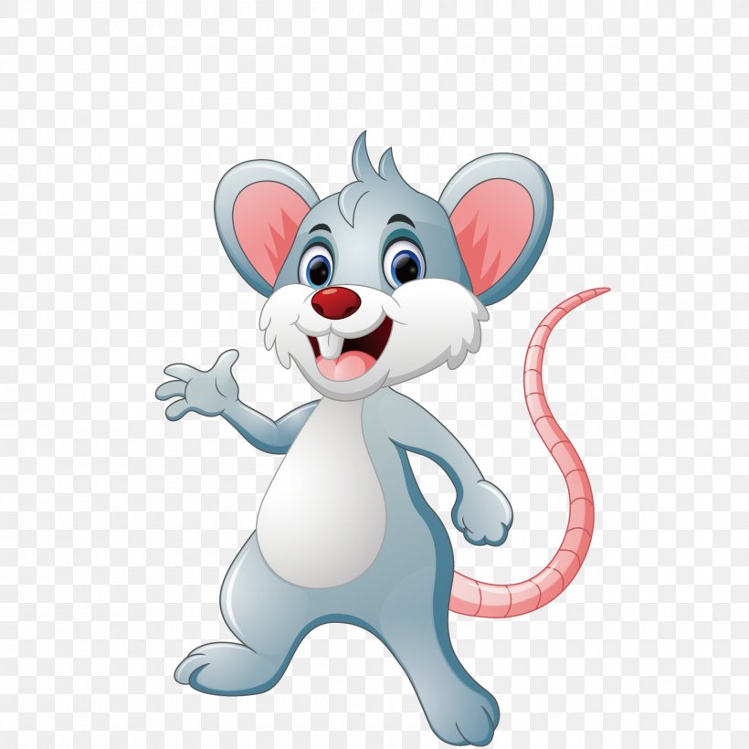 Mouse Cartoon Royalty-free Illustration, PNG, 1800x1800px, Watercolor, Cartoon, Flower, Frame, Heart Download Free