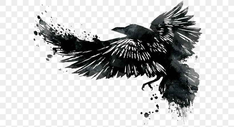 XT Brewing Company Tattoo Ink Tattoo Artist Common Raven, PNG, 600x445px, Xt Brewing Company, American Crow, Beak, Beer, Beer Brewing Grains Malts Download Free