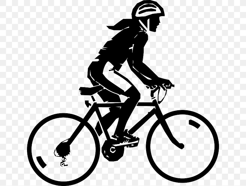 Cycling Bicycle Woman Clip Art, PNG, 640x621px, Cycling, Bicycle, Bicycle Accessory, Bicycle Drivetrain Part, Bicycle Frame Download Free