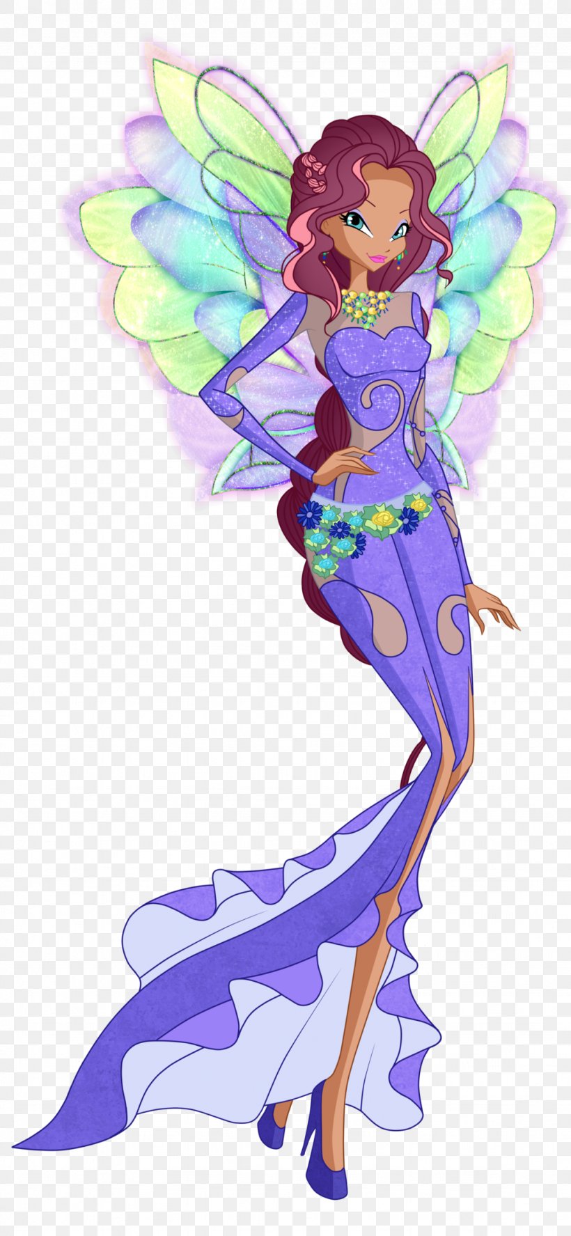 Aisha Musa Bloom Tecna Winx Club, PNG, 1024x2217px, Watercolor, Cartoon, Flower, Frame, Heart Download Free