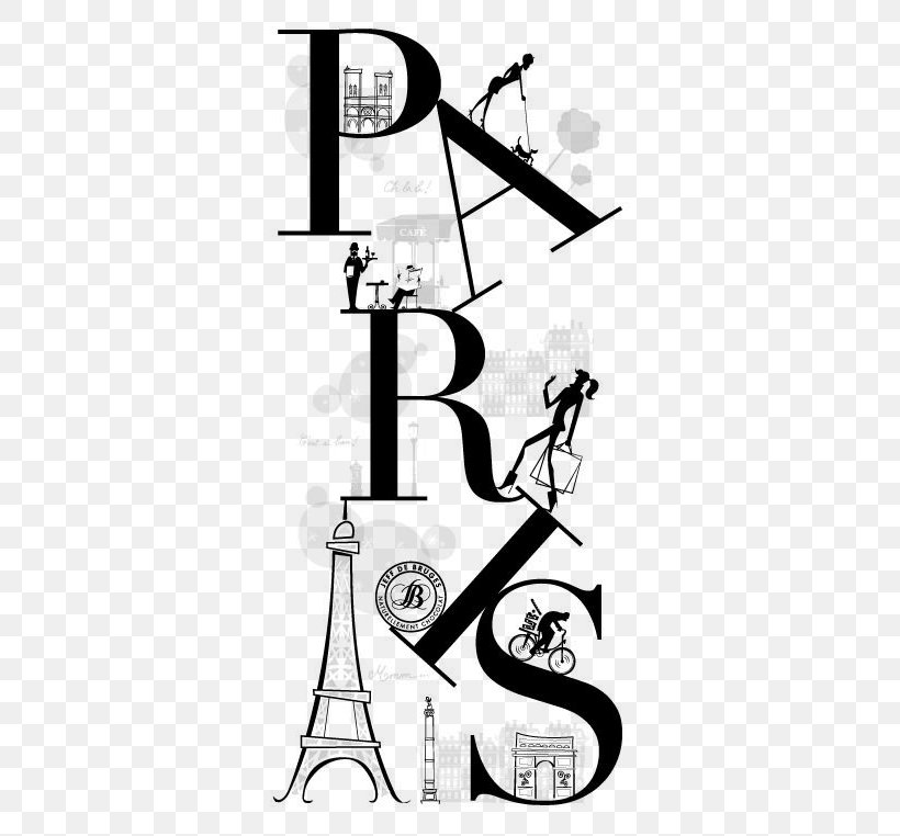 Eiffel Tower Printed T-shirt Top Clothing, PNG, 391x762px, Eiffel Tower, Art, Black And White, Clip Art, Clothing Download Free