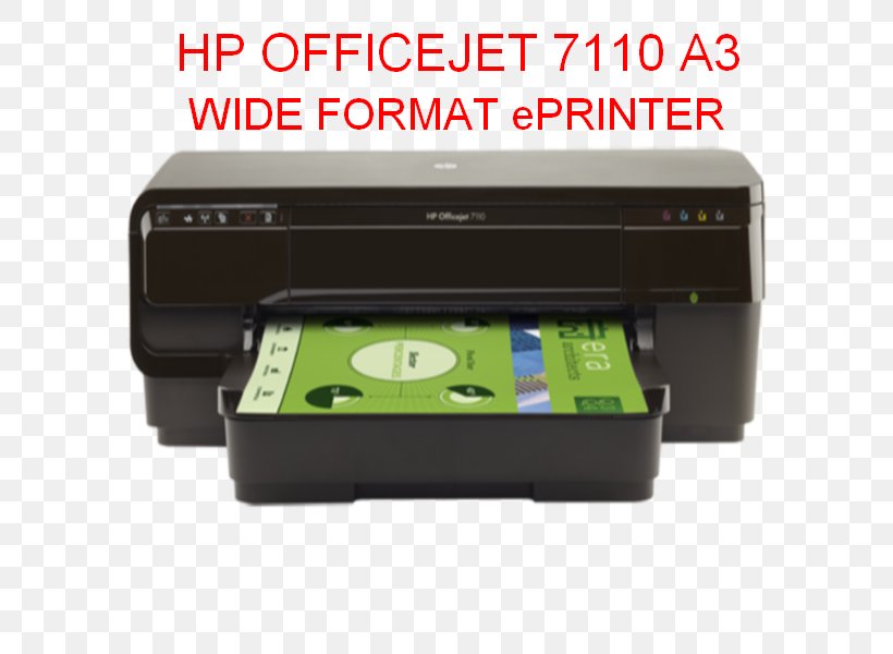 Inkjet Printing Hewlett-Packard HP Officejet 7110 Laser Printing Printer, PNG, 600x600px, Inkjet Printing, Computer Hardware, Electronic Device, Electronics, Hewlettpackard Download Free
