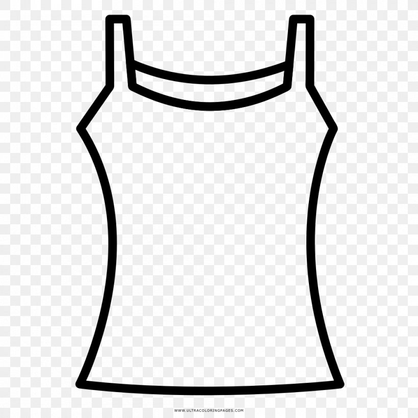 T-shirt Dress Coloring Book Page, PNG, 1000x1000px, Tshirt, Adult, Area, Black, Black And White Download Free