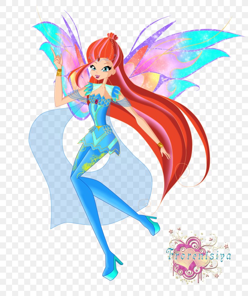 Bloom Flora Musa Tecna Winx Club, PNG, 817x977px, Watercolor, Cartoon, Flower, Frame, Heart Download Free