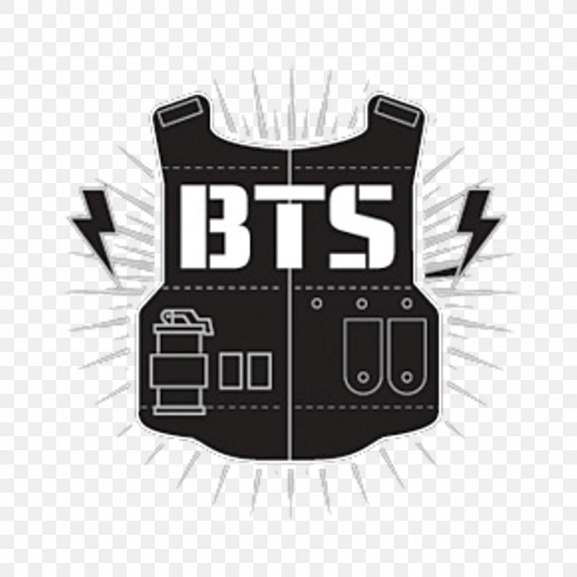 BTS K-pop We Are Bulletproof Pt.2 Logo Image, PNG, 1024x1024px, Bts, Black, Brand, Jhope, Jimin Download Free