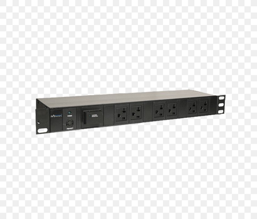 Power Distribution Unit 19-inch Rack Power Strips & Surge Suppressors Electric Power Distribution Board, PNG, 700x700px, 19inch Rack, Power Distribution Unit, Ac Power Plugs And Sockets, Computer Monitors, Distribution Board Download Free