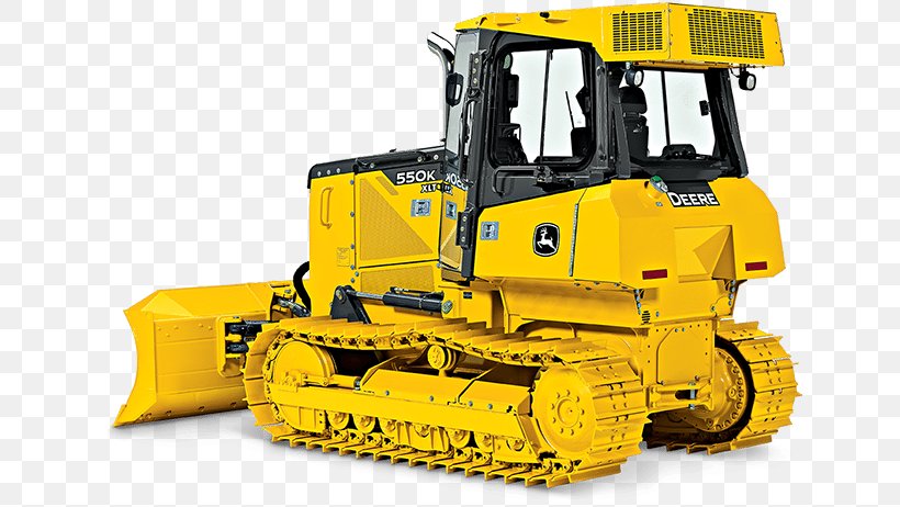 Bulldozer John Deere Heavy Machinery Loader, PNG, 642x462px, Bulldozer, Architectural Engineering, Backhoe, Backhoe Loader, Construction Equipment Download Free