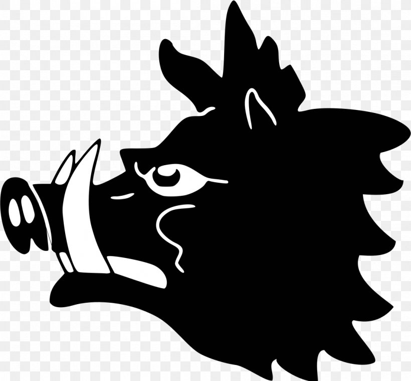 Clip Art Wild Boar Cat The Witcher Battle Arena The Witcher 3: Wild Hunt, PNG, 1104x1022px, Wild Boar, Artwork, Black, Black And White, Carnivoran Download Free