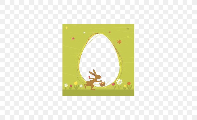 Easter Bunny Egg Hunt Leporids Illustration, PNG, 500x500px, Easter Bunny, Area, Cartoon, Drawing, Easter Download Free