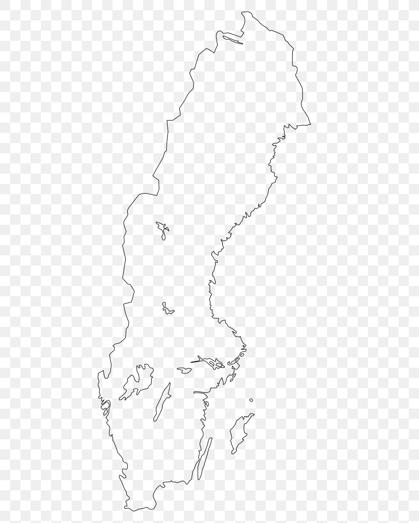 Union Between Sweden And Norway Blank Map Clip Art, PNG, 724x1024px, Sweden, Area, Black And White, Blank Map, Cartography Download Free