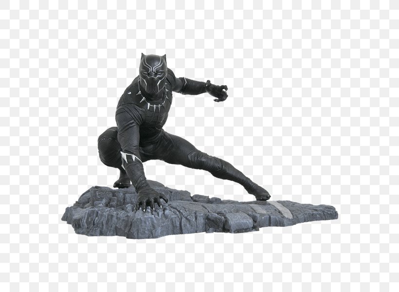 Black Panther Daredevil Marvel Comics Diamond Select Toys Marvel Cinematic Universe, PNG, 600x600px, Black Panther, Action Figure, Action Toy Figures, Art, Art Museum Download Free