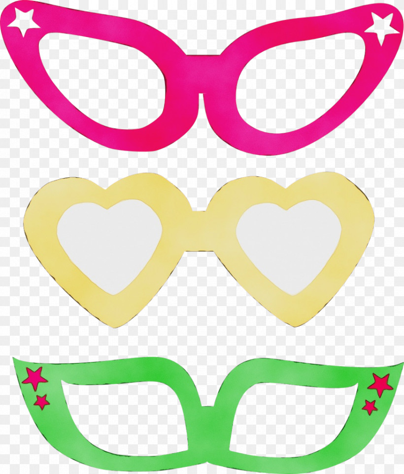 Glasses, PNG, 874x1024px, Watercolor, Geometry, Glasses, Goggles, Heart Download Free